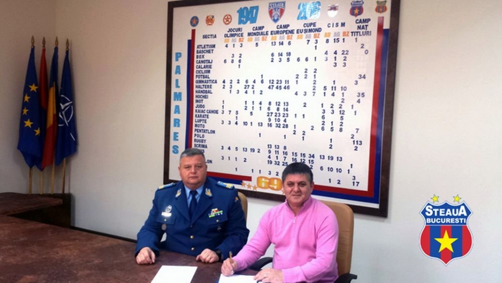 Armata a facut anuntul oficial: Lacatus, noul sef al Stelei. Acesta va fi antrenorul echipei pe care CSA vrea sa o inscrie in liga a patra