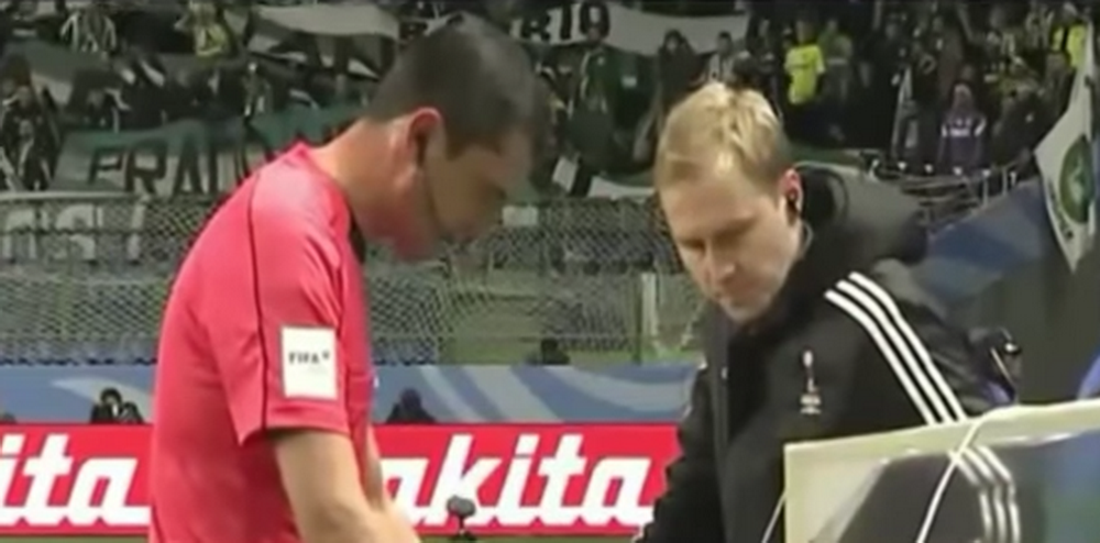 FAIL! Primul penalty acordat in urma probei video a fost GRESIT! Ce gafa a comis arbitrul! VIDEO