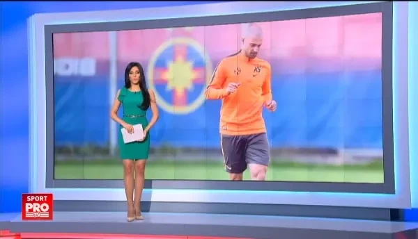 L-ati vazut pe Ronaldo de la Steaua? . Cum s-a dat Gabi Tamas in spectacol inaintea derbyului cu Dinamo