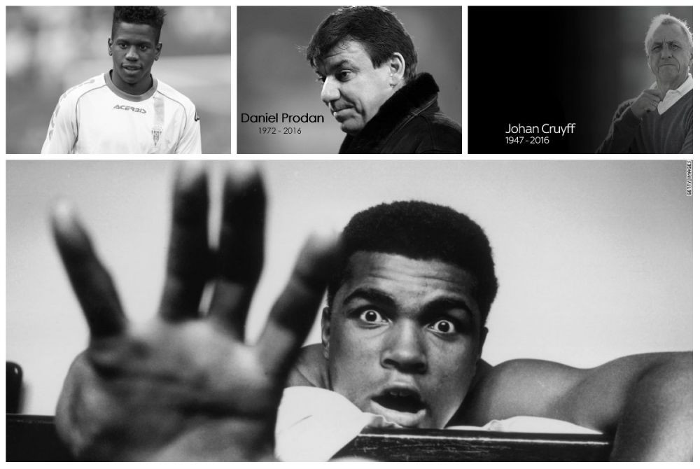2016, NEGRU! Lista personalitatilor din sport decedate anul acesta: de la Muhammad Ali si pana la Didi Prodan