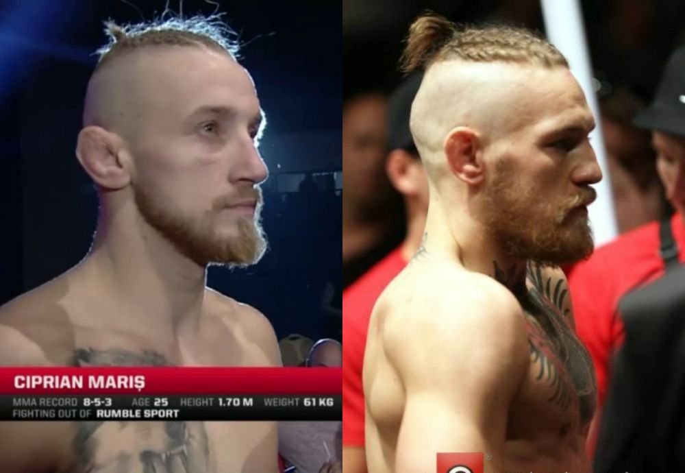 Un luptator din Romania seamana perfect cu McGregor! Poarta costume scumpe si e plin de tatuaje - VIDEO