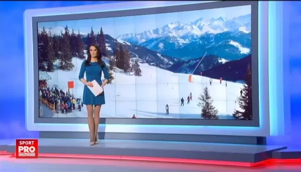 Schiurile si placa nu mai sunt la moda la noi! Romanii au iesit la partie cu bicicleta!