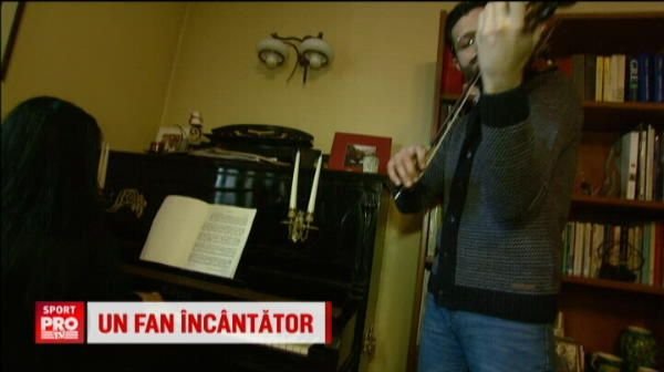 Cel mai talentat violonist roman tine cu Steaua! A promis ca va canta imnul Ligii la Stradivarius! VIDEO