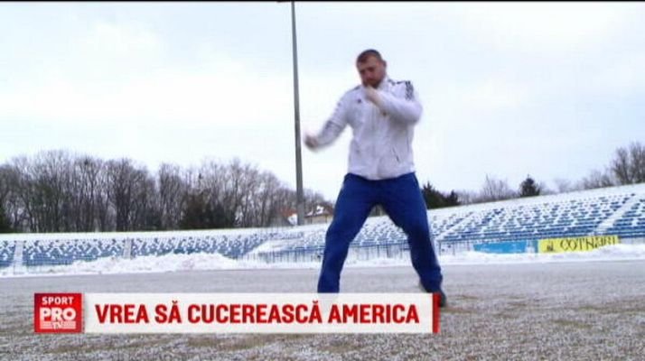 Morosanu, gata sa cucereasca America: se antreneaza la -10 grade pentru a fi in cea mai buna forma la Chicago, luna viitoare