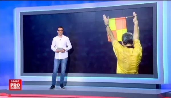 Arbitrul de la "blatul" Astrei din cantonament, cu 3 penalty-uri, s-a deghizat :)) Cum a aparut la serviciu