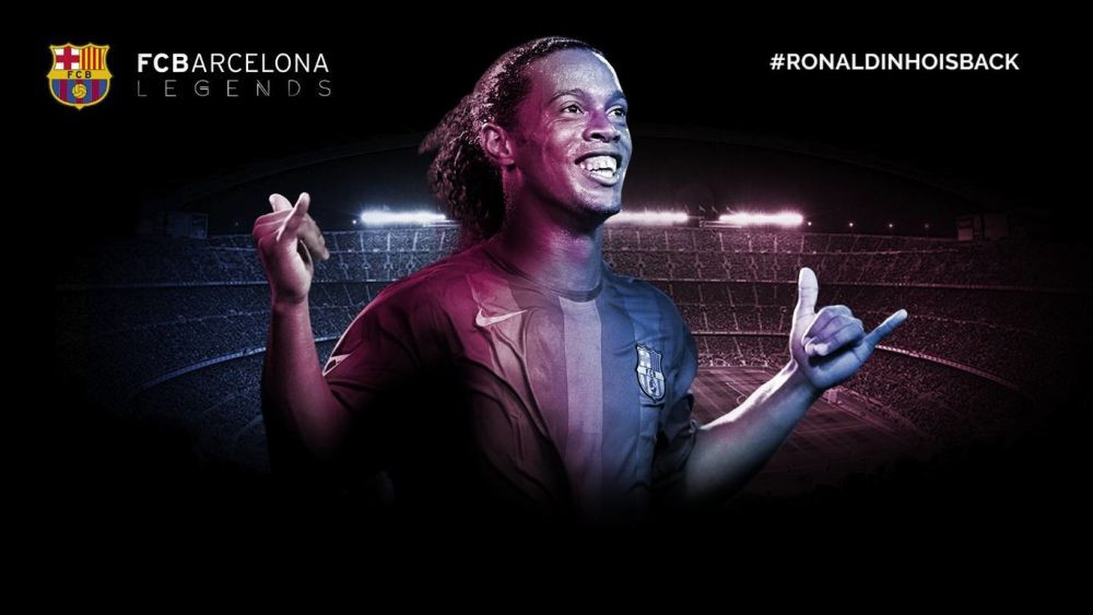 Momentul asteptat de toti catalanii! Ronaldinho a REVENIT la Barcelona! Anuntul oficial
