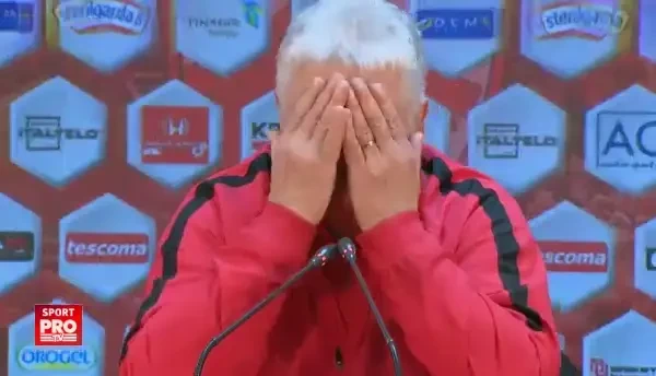 VIDEO "E greu... vai, vai, vai, vai!" Moment senzational cu Andone la conferinta dupa ce a pierdut cu Viitorul