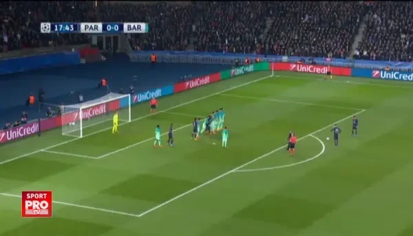 GOOOL Di Maria, in PSG - Barcelona