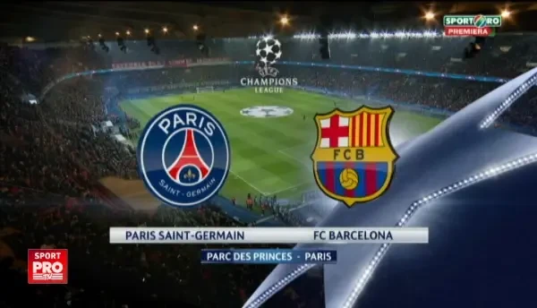 PSG 4-0 Barcelona. Prima repriza