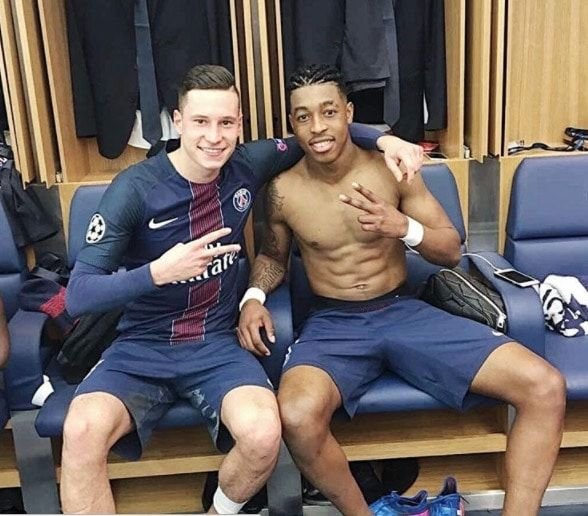 Imagini senzationale din vestiarul lui PSG dupa ce au distrus-o pe Barca. Cum au sarbatorit. VIDEO_2