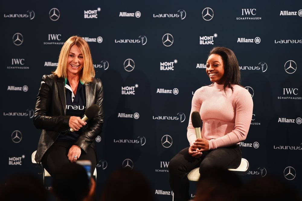 Nadia Comaneci si Simone Biles, intalnire de 