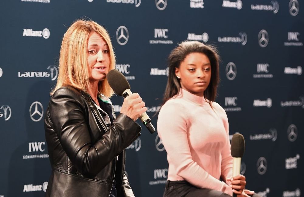 Nadia Comaneci si Simone Biles, intalnire de 