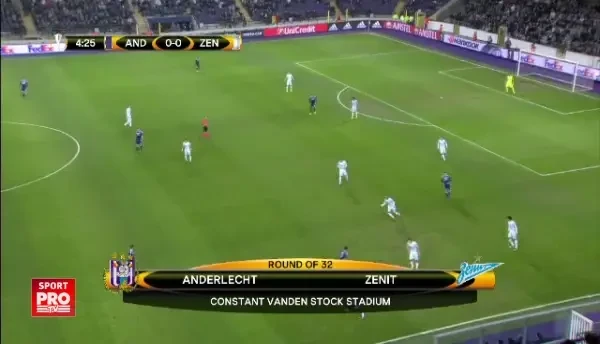 Cum l-a ucis Stanciu pe Mircea Lucescu. Doua pase de gol perfecte in Anderlecht 2-0 Zenit - VIDEO