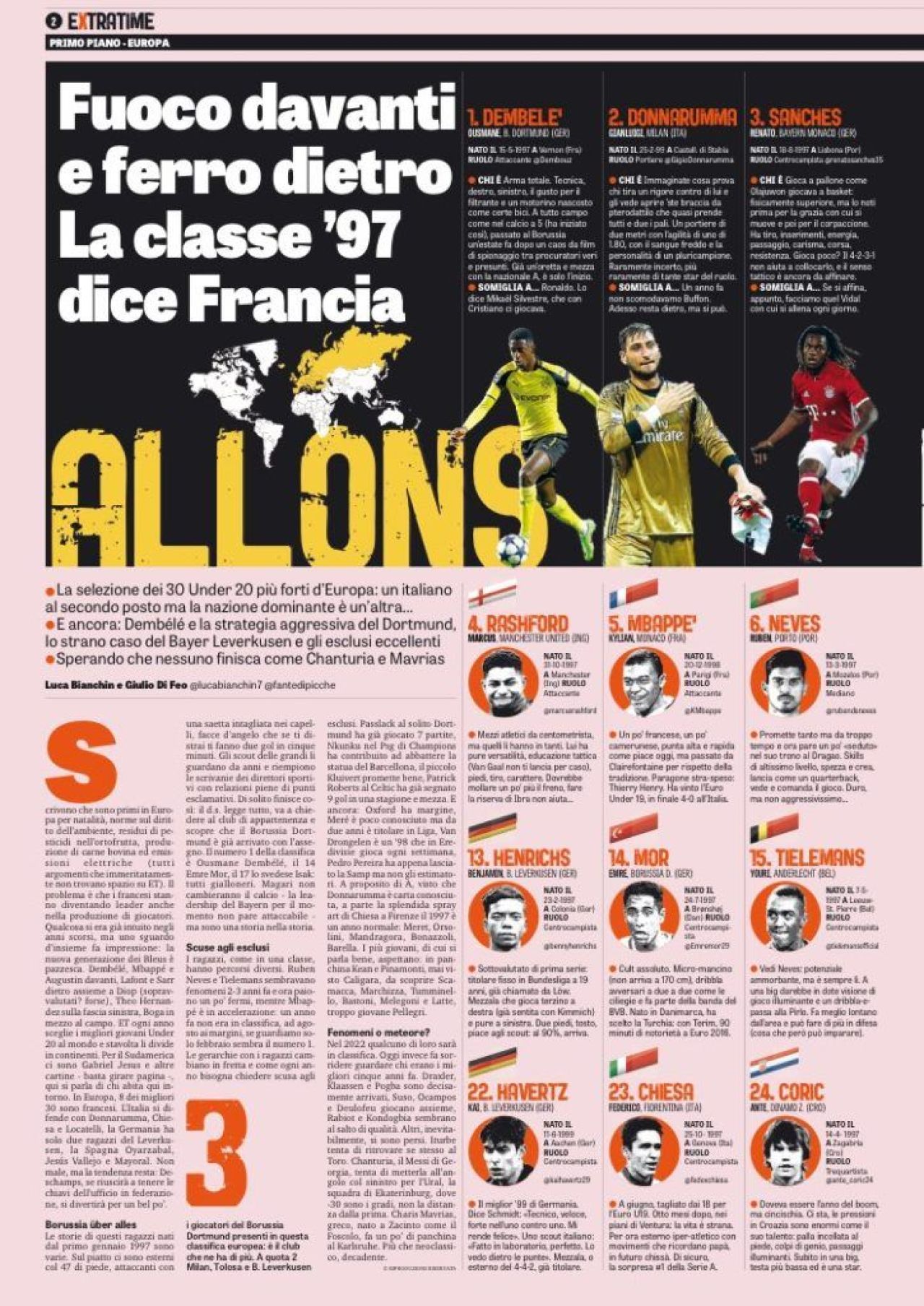 Cum a DISPARUT Romania de pe aceasta harta a fotbalului din Europa! Topul publicat de Gazzetta dello Sport_1