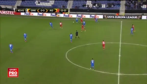 Min 41. Ocazie uriasa pentru Budescu