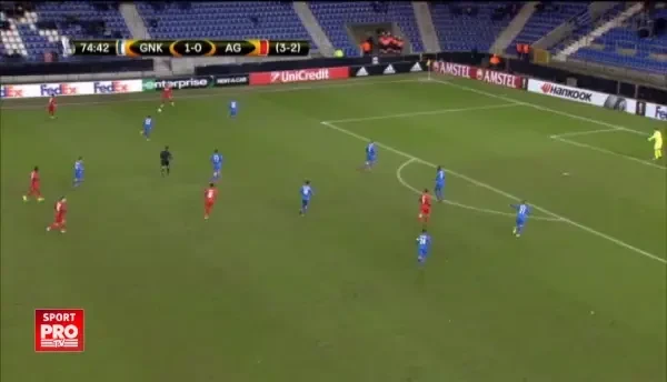 Min 75. Sansa de gol pentru Morais