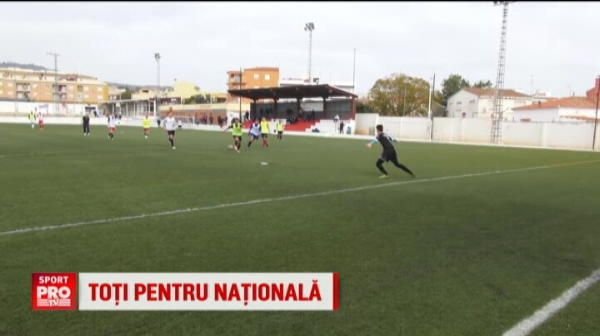 Romanii au mers in Spania sa caute un nou Andone pentru nationala. VIDEO