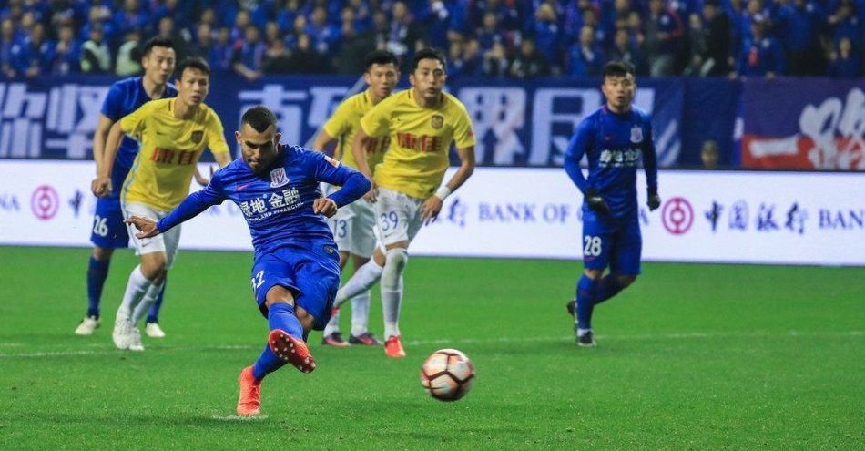 Tevez a marcat la PRIMUL meci in Superliga din China! Shenhua a DISTRUS-O pe Suning. VIDEO