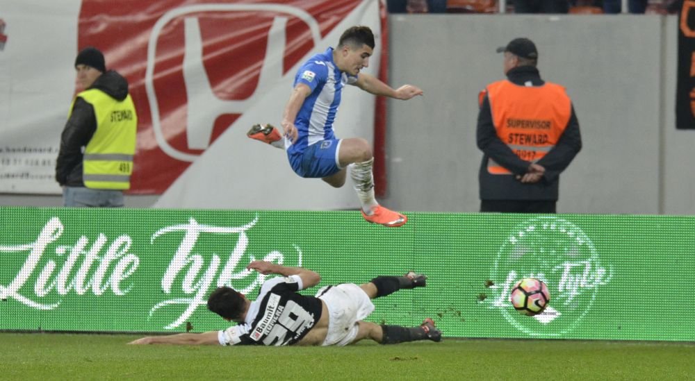 Cat de grava este accidentarea lui Briceag, care a plecat aseara de la stadion cu ambulanta