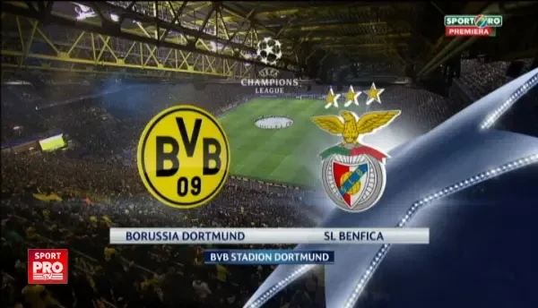 REZUMATUL DE LA Borussia Dortmund 4-0 Benfica