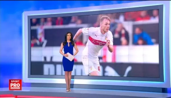 Imagini surpriza cu Alex Maxim la Stuttgart. Cum s-a filmat jucatorul roman