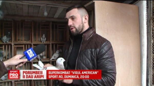 Tyson din Moldova: Porumbeii imi dau energie . Superkombat Visul American duminica la Sport.ro de la 20:00