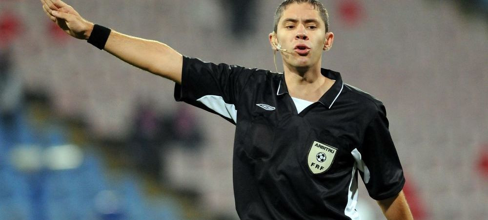Un arbitru care a provocat un scandal monstru in toamna, dupa un meci al Stelei, trimis la meciul cu CFR