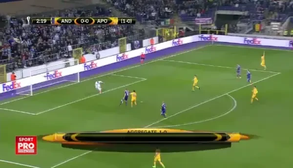 VIDEO: Stanciu si Chipciu, singurii romani calificati in sferturile UEL. Rezumatul meciului Anderlecht 1-0 APOEL