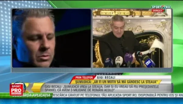 "Gigi, iar ai ajuns la mana mea!" Dialog incendiar intre Becali si Sumudica! Ce au vorbit la telefon. VIDEO
