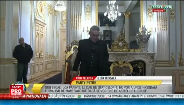 Becali si TEORIA SPIRIDUSULUI: ce se intampla in mintea unui fotbalist cand se imbata :) Eu stiu de la Tamas!