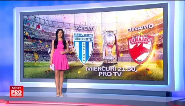 Alex Velea, cel mai aprig fan al Craiovei cu Dinamo: Am sange alb-albastru . Craiova - Dinamo, miercuri, 21:30, la ProTV