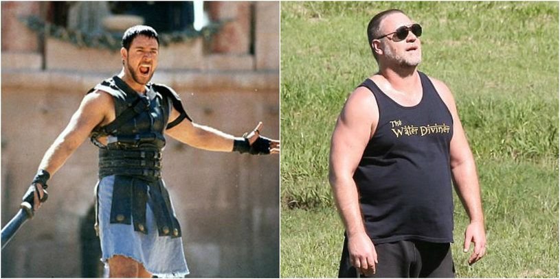 A fost candva Gladiatorul! Russel Crowe nu mai arata deloc asa, la 52 de ani. Transformarea actorului: FOTO