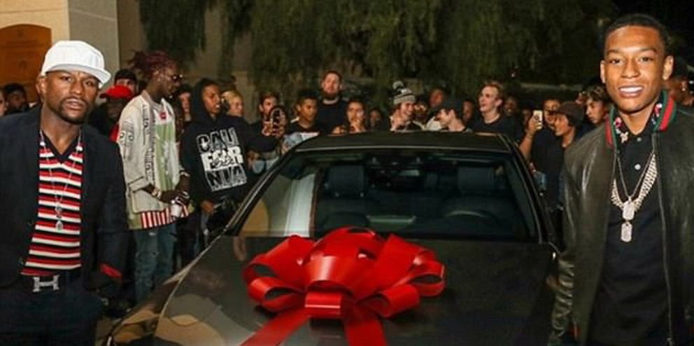 Cadoul facut de Floyd Mayweather fiului sau, de 