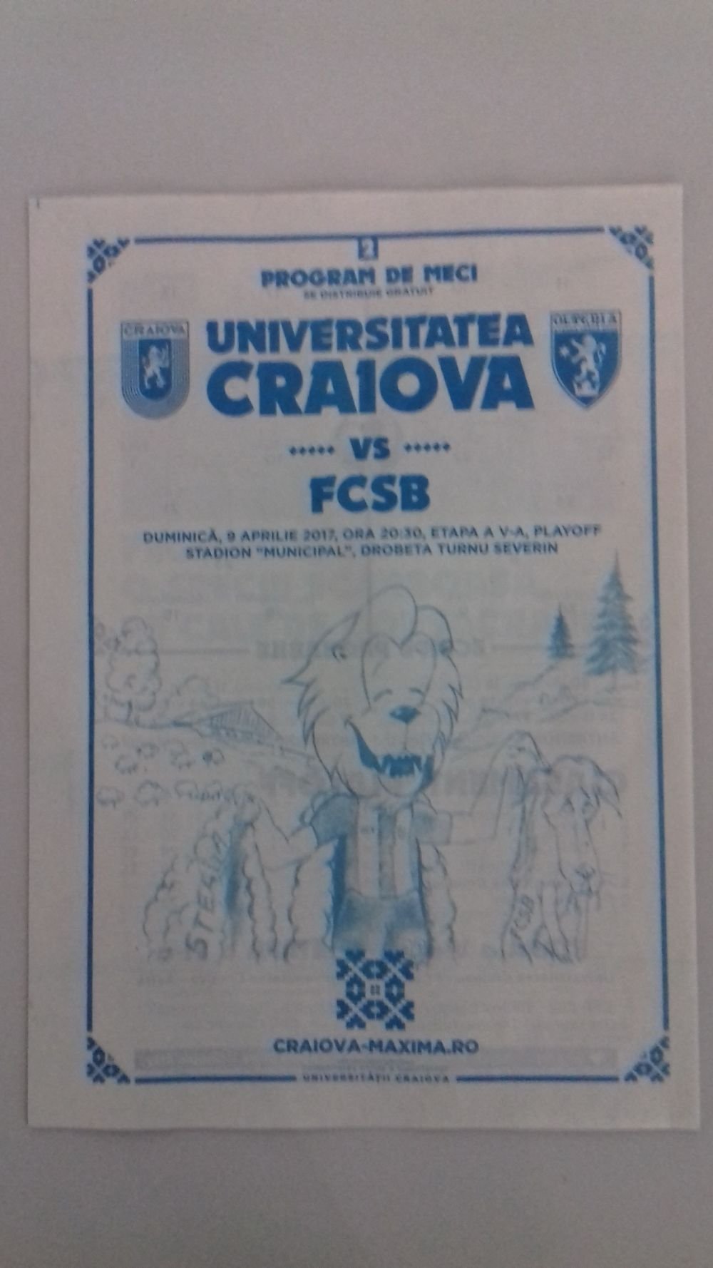 RUSINOS! Programul de meci al Craiovei: 