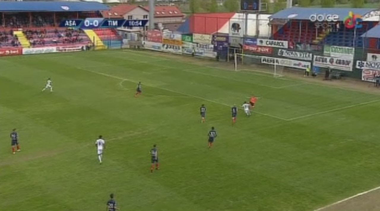 Faza rara in fotbal! Barbut a ratat cu poarta goala la Targu Mures! Cum s-a dus mingea | ASA 0-0 Timisoara_1