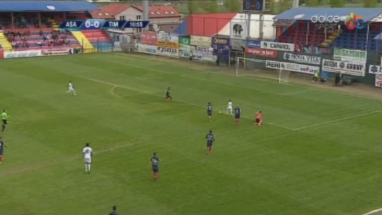 Faza rara in fotbal! Barbut a ratat cu poarta goala la Targu Mures! Cum s-a dus mingea | ASA 0-0 Timisoara_2