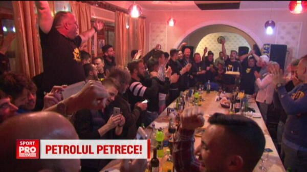Aparitie surpriza la petrecerea de promovare a Petrolului! Hamza a revenit la Ploesti! VIDEO