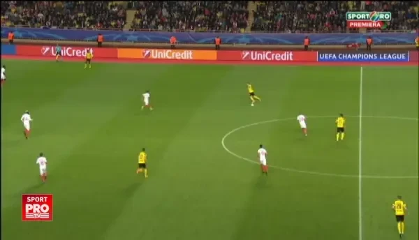 Rezumat Monaco - Dortmund (repriza a doua)
