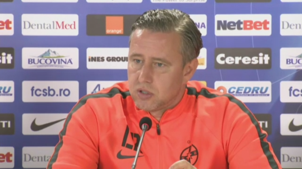 Declaratie ciudata a lui Reghecampf. Antrenorul nu e sigur de viitorul sau la Steaua, desi e aproape de titlu