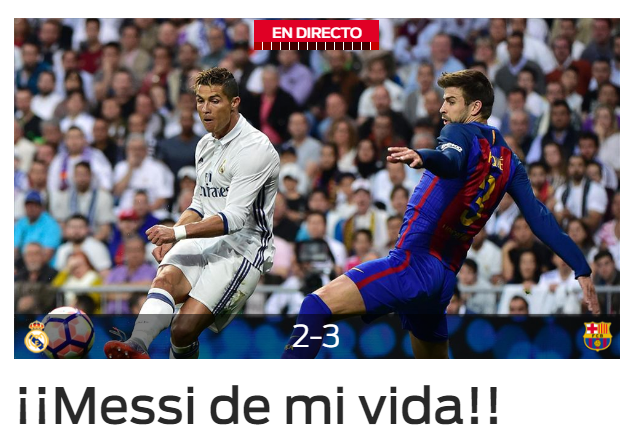 ¡¡¡Messi de mi vida!!! Presa catalana exulta dupa finalul absolut uluitor de pe Bernabeu. Ce scrie si Marca_2