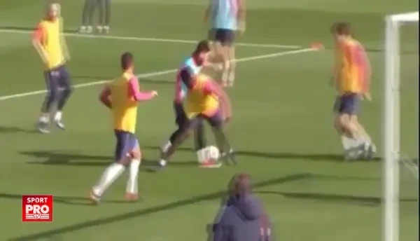Messi, DEZLANTUIT dupa golul din El Clasico! Reusita absolut geniala la antrenament! Cum si-a umilit colegii