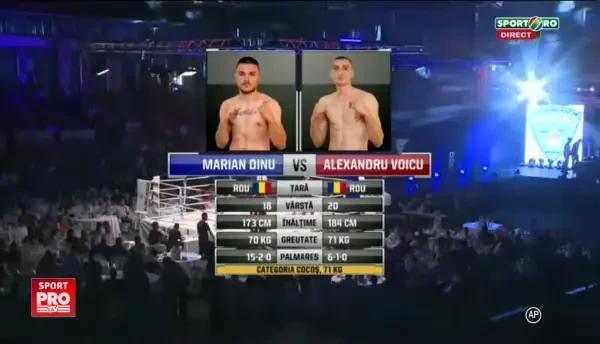 VIDEO! Premiera in ring in direct la Sport.ro! Cum a aparut un luptator roman in gala de la Targoviste