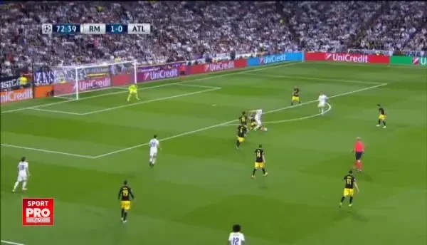 Real 2-0 Atletico. Gol Ronaldo