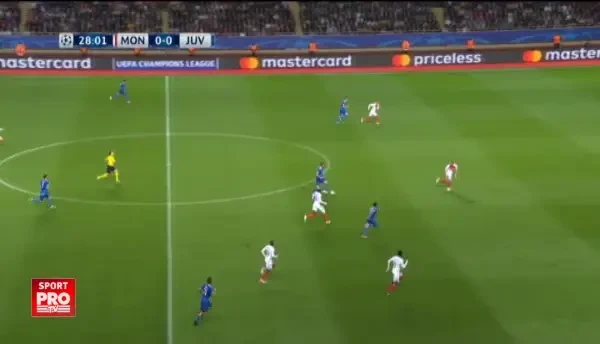 Monaco 0-1 Juventus. Gol Higuain