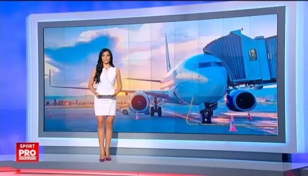 Emotii pentru Morosanu si Sorana Carstea in drum spre Madrid! Un motor al avionului s-a oprit in zbor.