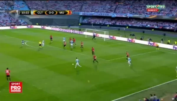 Celta rateaza prima ocazie URIASA a meciului!