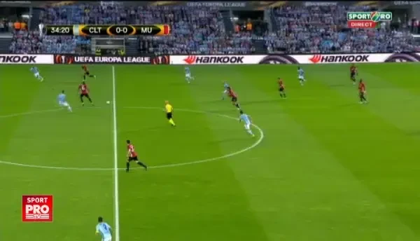 Dribling superb al lui Pogba si assist pentru Mkhitarian, care trimite in portarul Celtei!