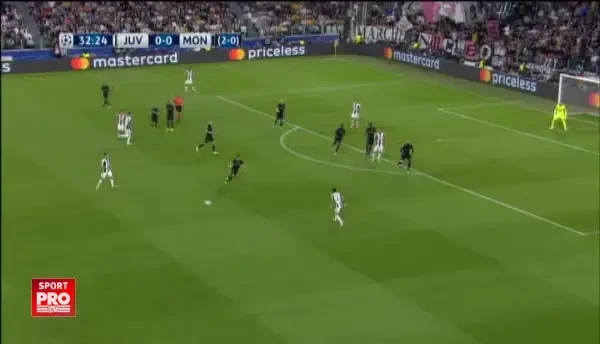 GOOOL Mandzukic, in Juventus - AS Monaco | VIDEO