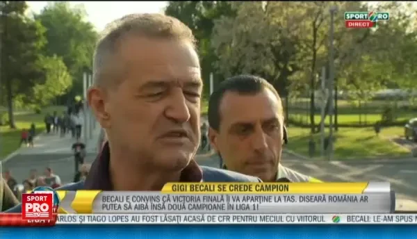 Becali: Daca terminam pe 3 suntem GAINI!