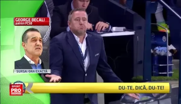 MM l-a propus si am acceptat! Becali a anuntat ca Steaua va avea DOI antrenori in locul lui Reghe